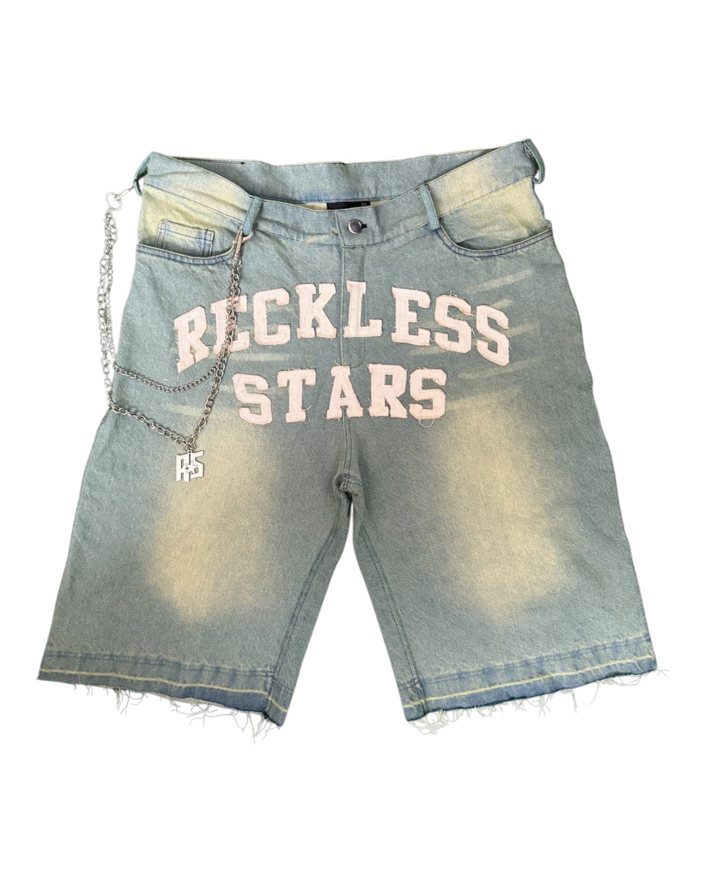 Lemonade denim shorts
