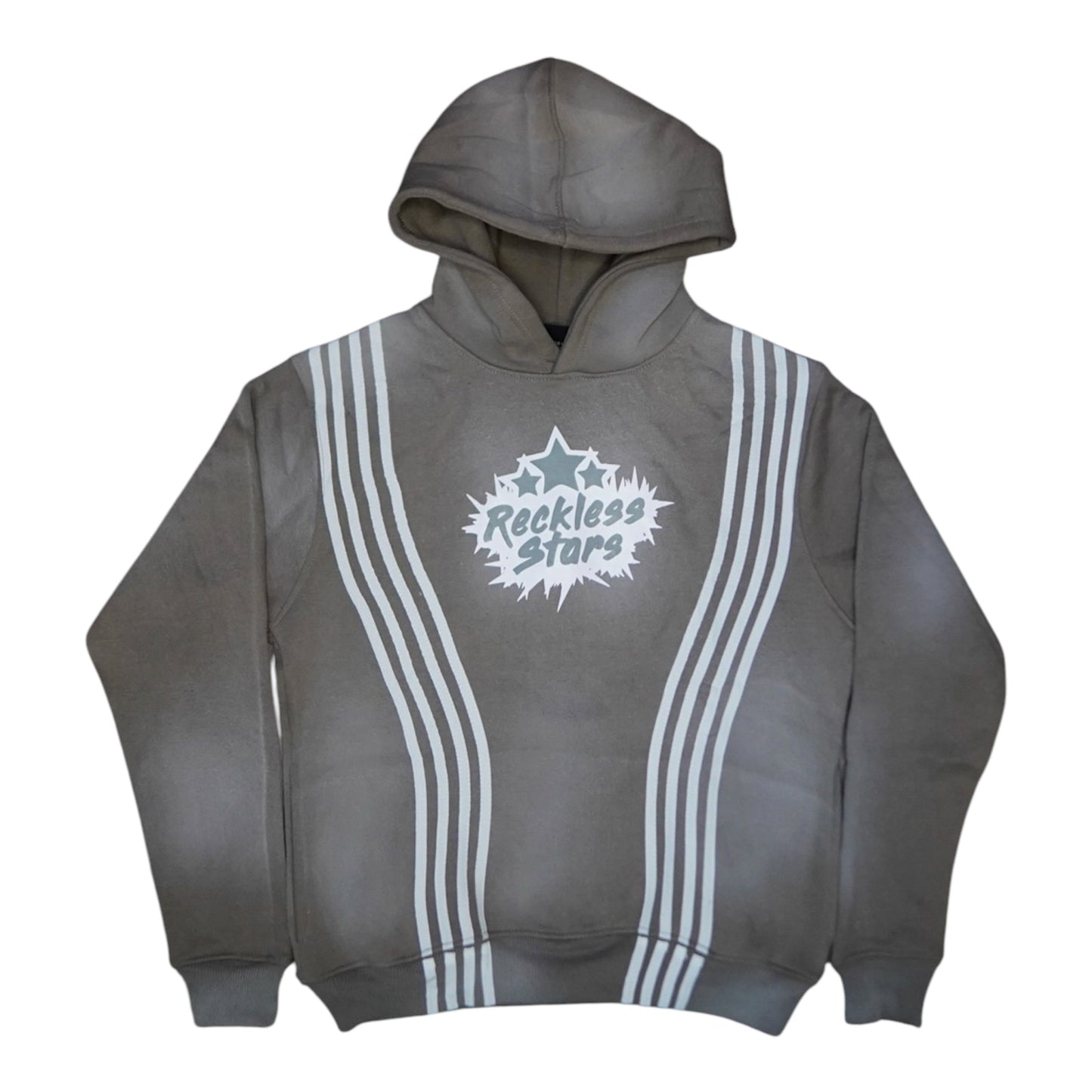 Reckless stars V1 hoodie grey