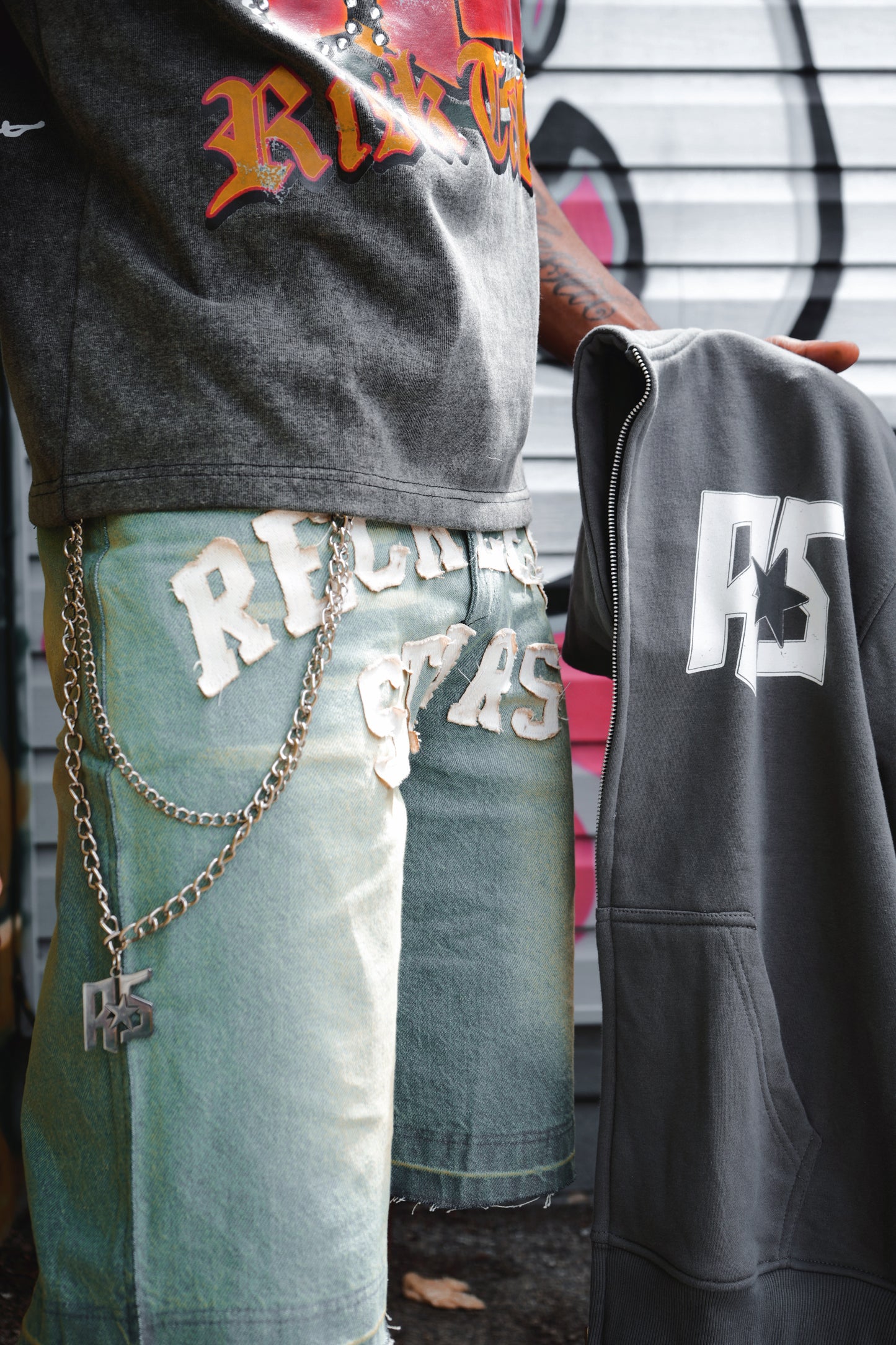 Lemonade denim shorts