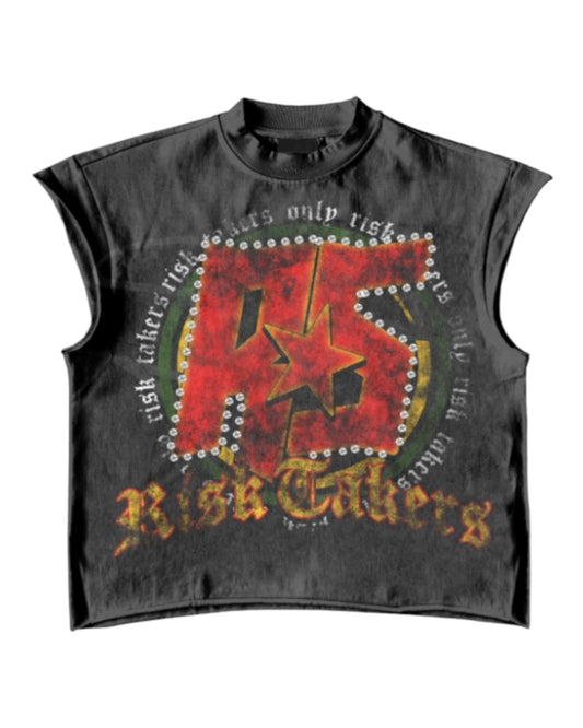 Create the future sleeveless tee