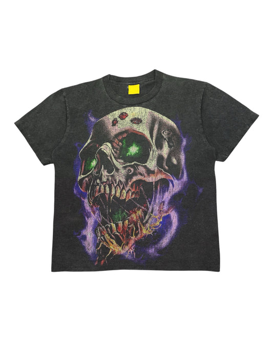 Purple reign skull tee