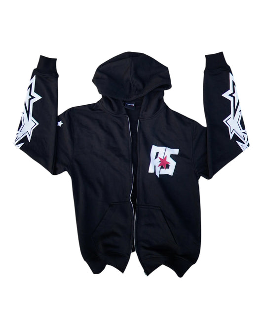Black stars hoodie