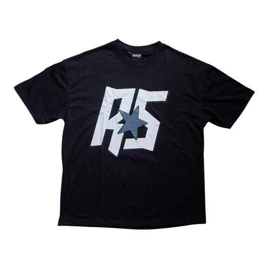 basic logo tee black