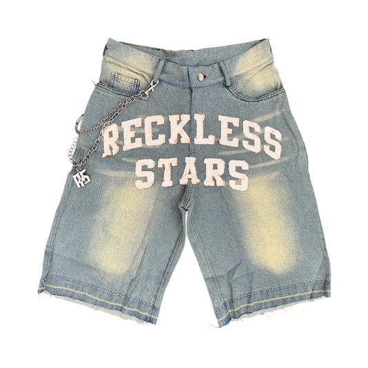 Lemonade denim shorts